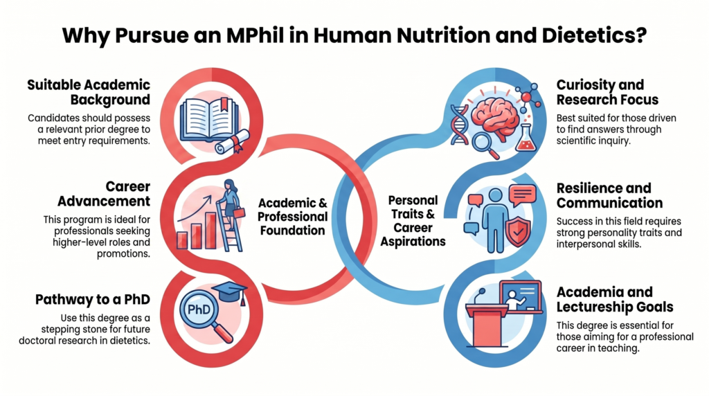 Reasons to choose Mphil in Human Nutrition and Diet