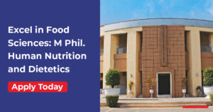 Excel in Food Sciences: M.Phil. Human Nutrition and Dietetics