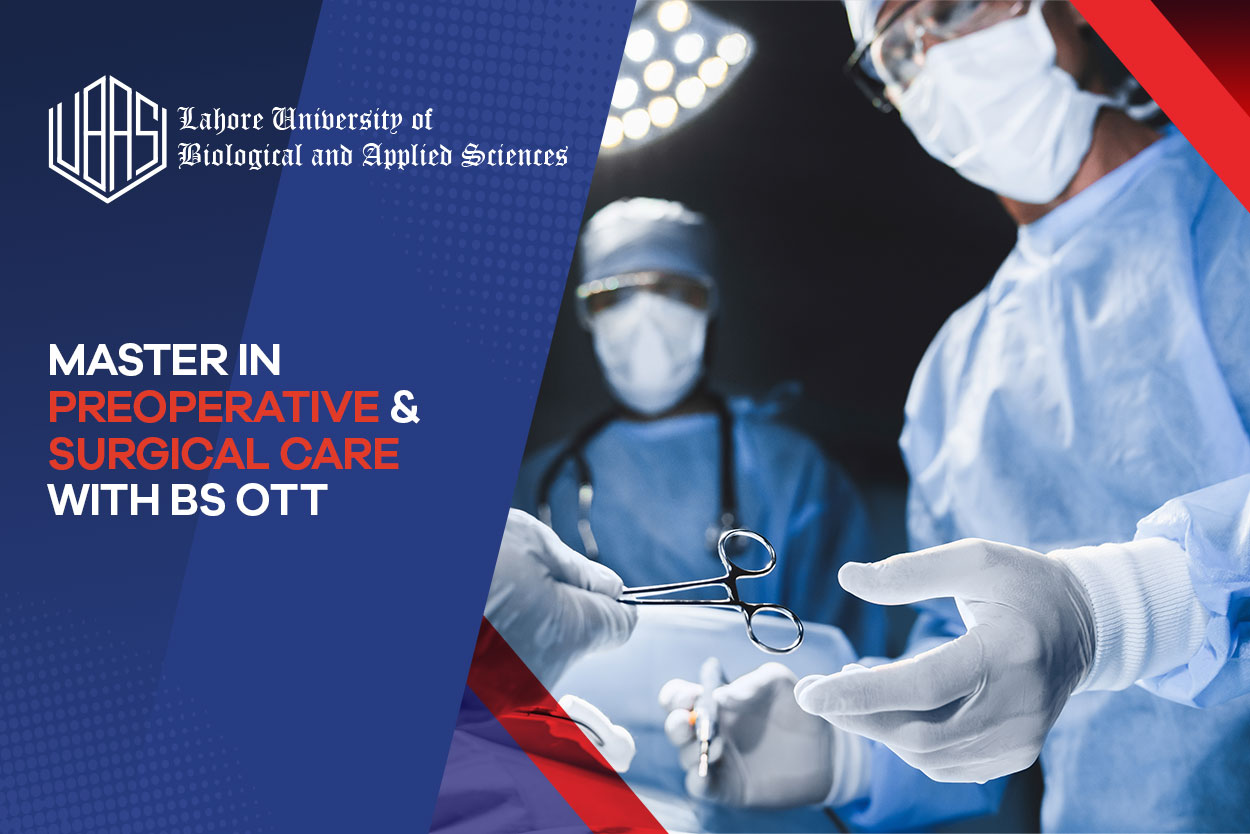 Master in Preoperative and Surgical Care with BS OTT