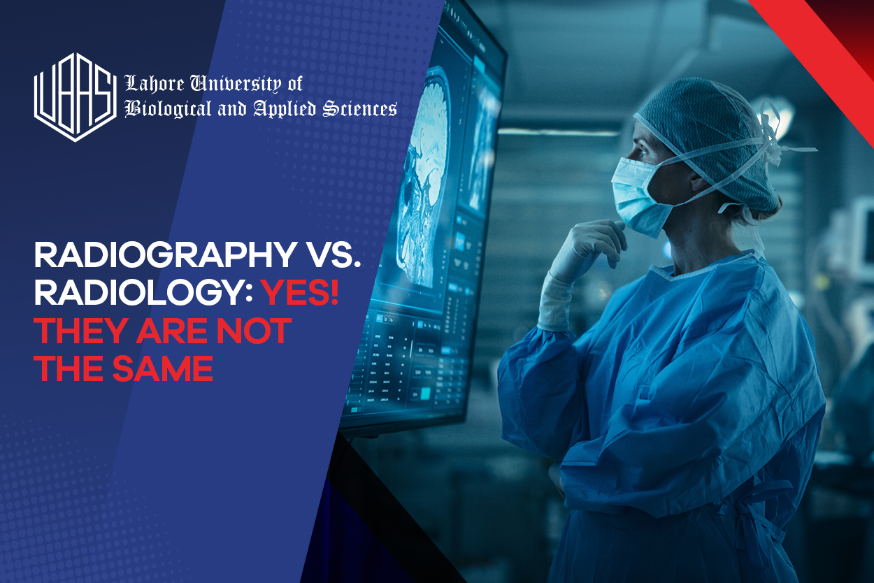 Radiography Vs. Radiology: Yes! They are not the Same
