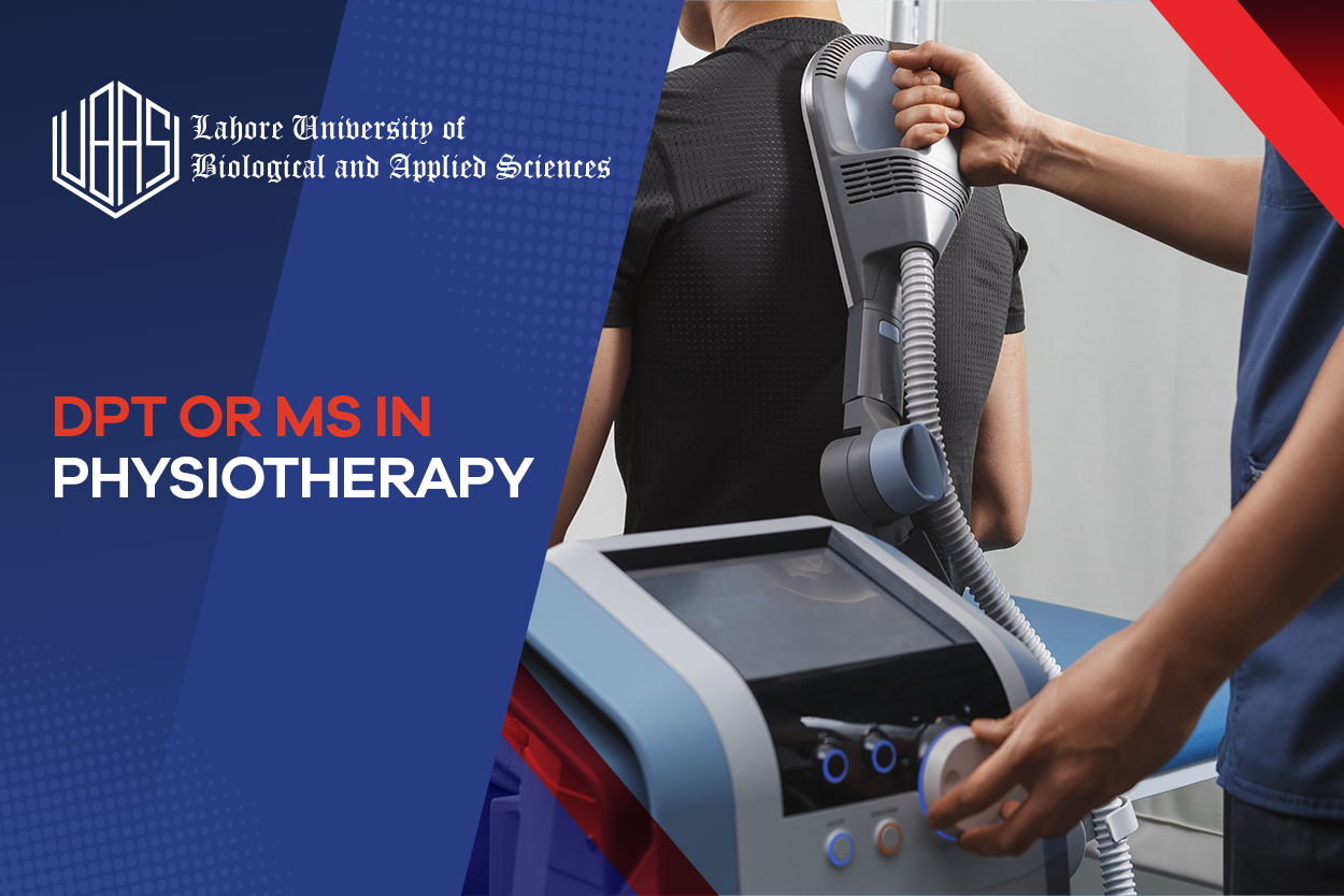 DPT or MS in Physiotherapy