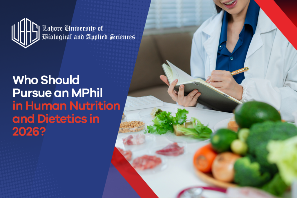 Who should Pursue an MPhil in Human Nutrition and Dietetion