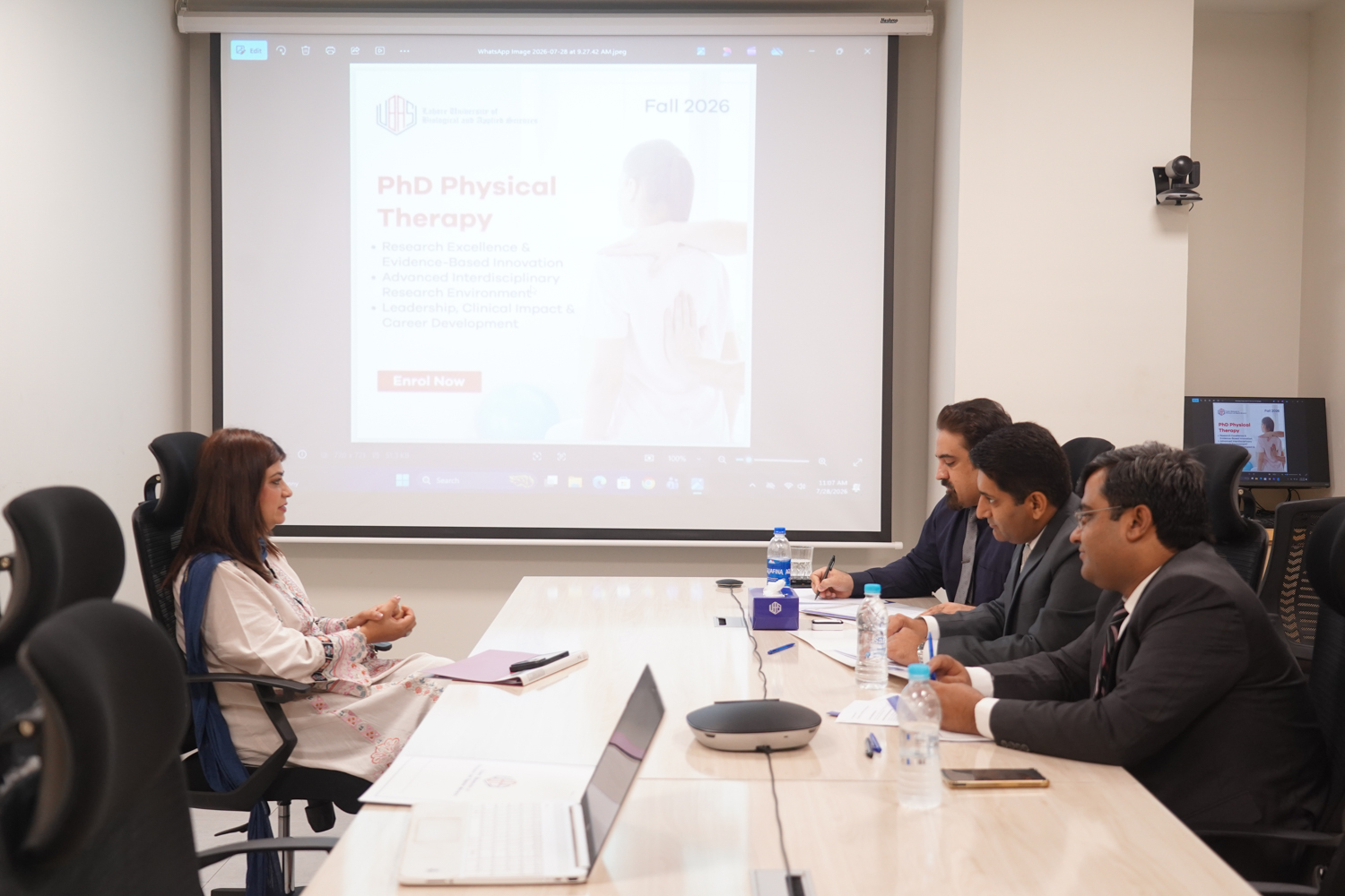 Every great research journey starts with a single opportunity. Our PhD candidates from Physical Therapy took the next step as they showcased their passion, knowledge, and vision during the interview process. We wish them the very best on their academic journey.